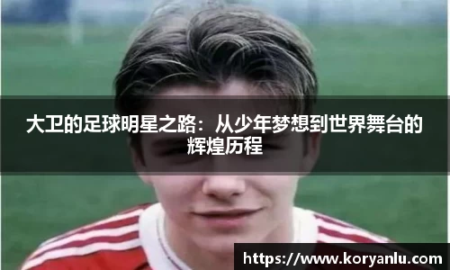 大卫的足球明星之路：从少年梦想到世界舞台的辉煌历程