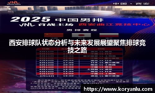 西安排球队状态分析与未来发展展望聚焦排球竞技之路